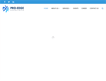 Tablet Screenshot of proedge-asso.com
